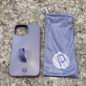 Loopy Case Lavender Phone Case with Loop